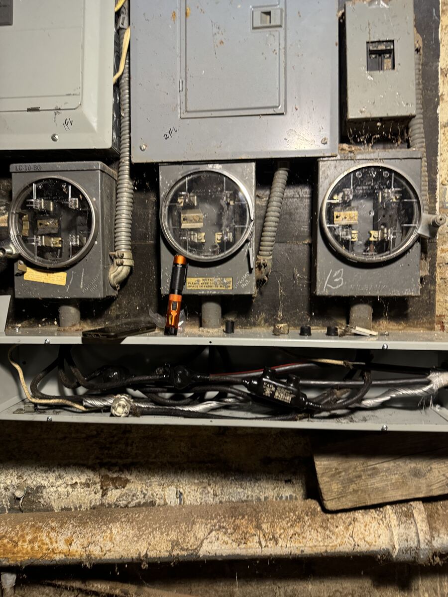 Multi-meter bank